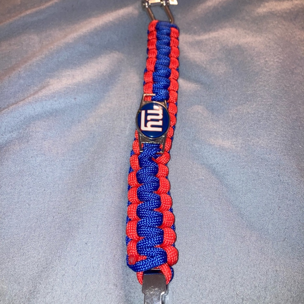 New York Giants Red & Blue Paracord Bracelet